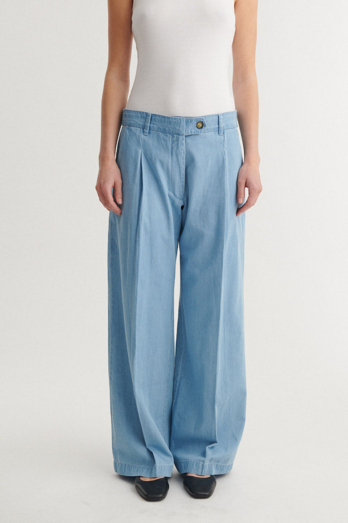 Basic Apparel Cody Pants Bukser 189 Light Wash